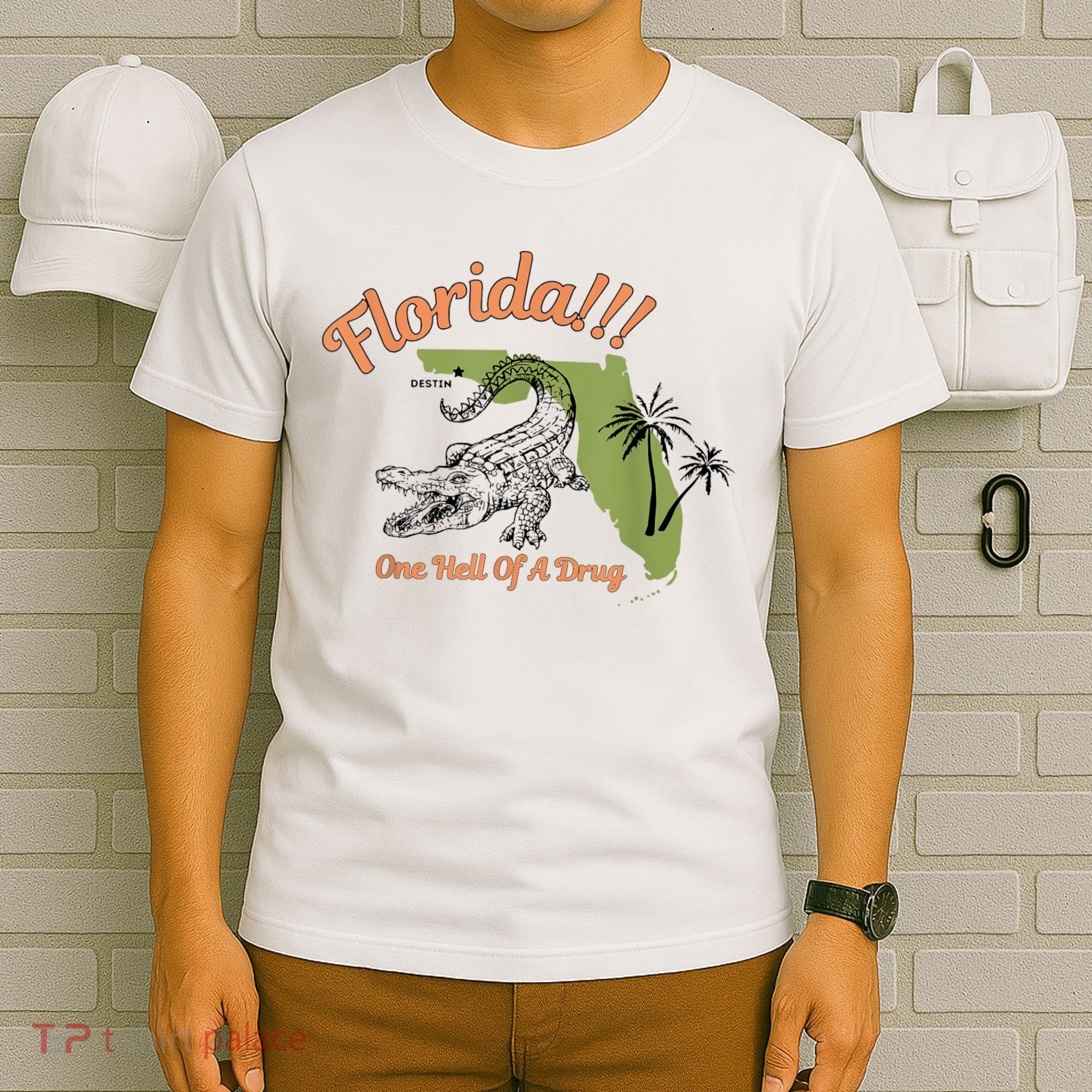 Florida One Hell Of A Drug Funny Summer Beach T-Shirt