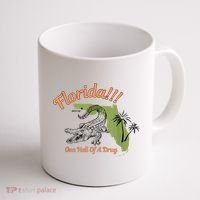 Florida One Hell Of A Drug Funny Summer Beach Coffee Mug thumb 1