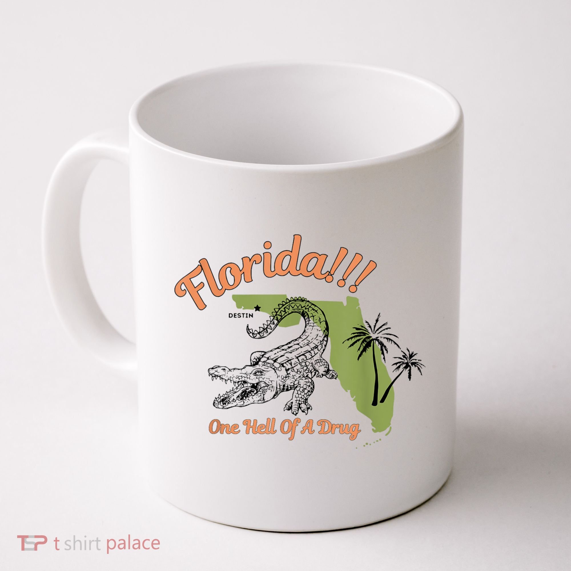 Florida One Hell Of A Drug Funny Summer Beach Coffee Mug
