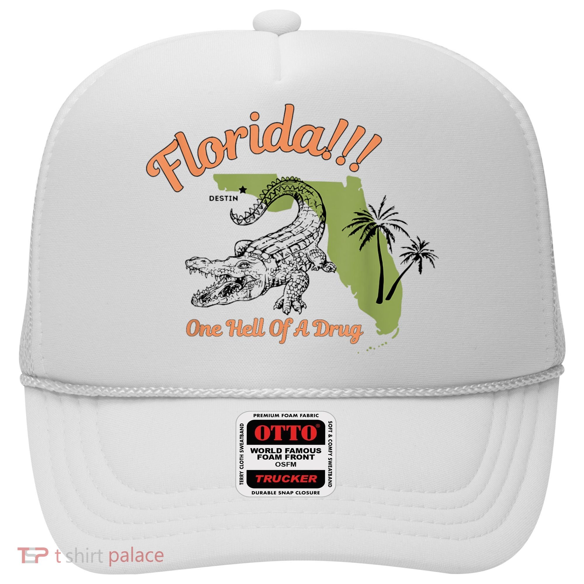 Florida One Hell Of A Drug Funny Summer Beach Hat