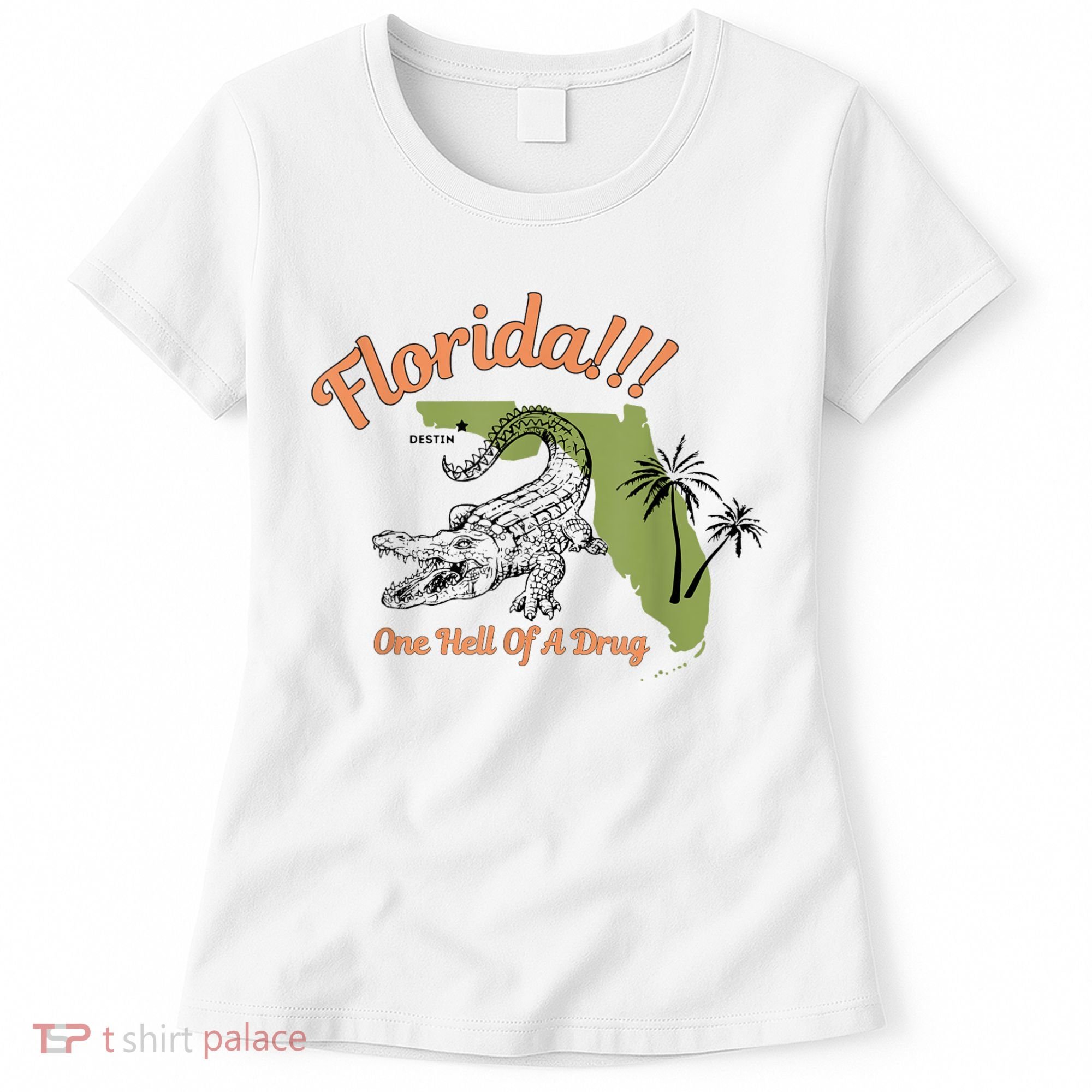 Florida One Hell Of A Drug Funny Summer Beach Women's T-Shirt