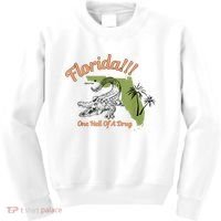 Florida One Hell Of A Drug Funny Summer Beach Kids Sweatshirt thumb 0