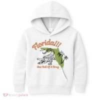 Florida One Hell Of A Drug Funny Summer Beach Kids Hoodie thumb 0