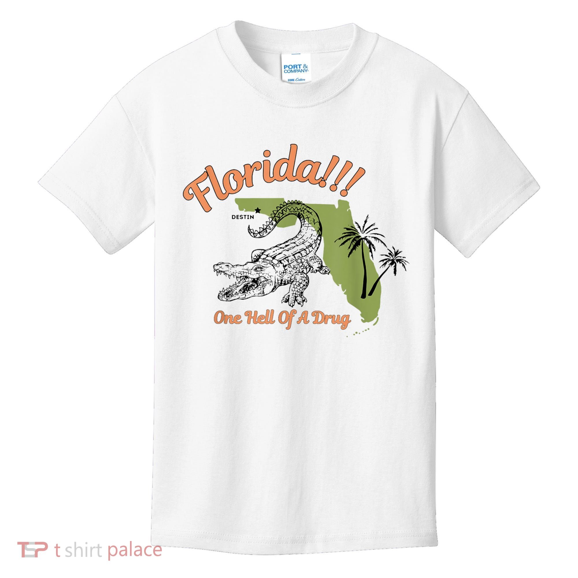 Florida One Hell Of A Drug Funny Summer Beach Kids T-Shirt