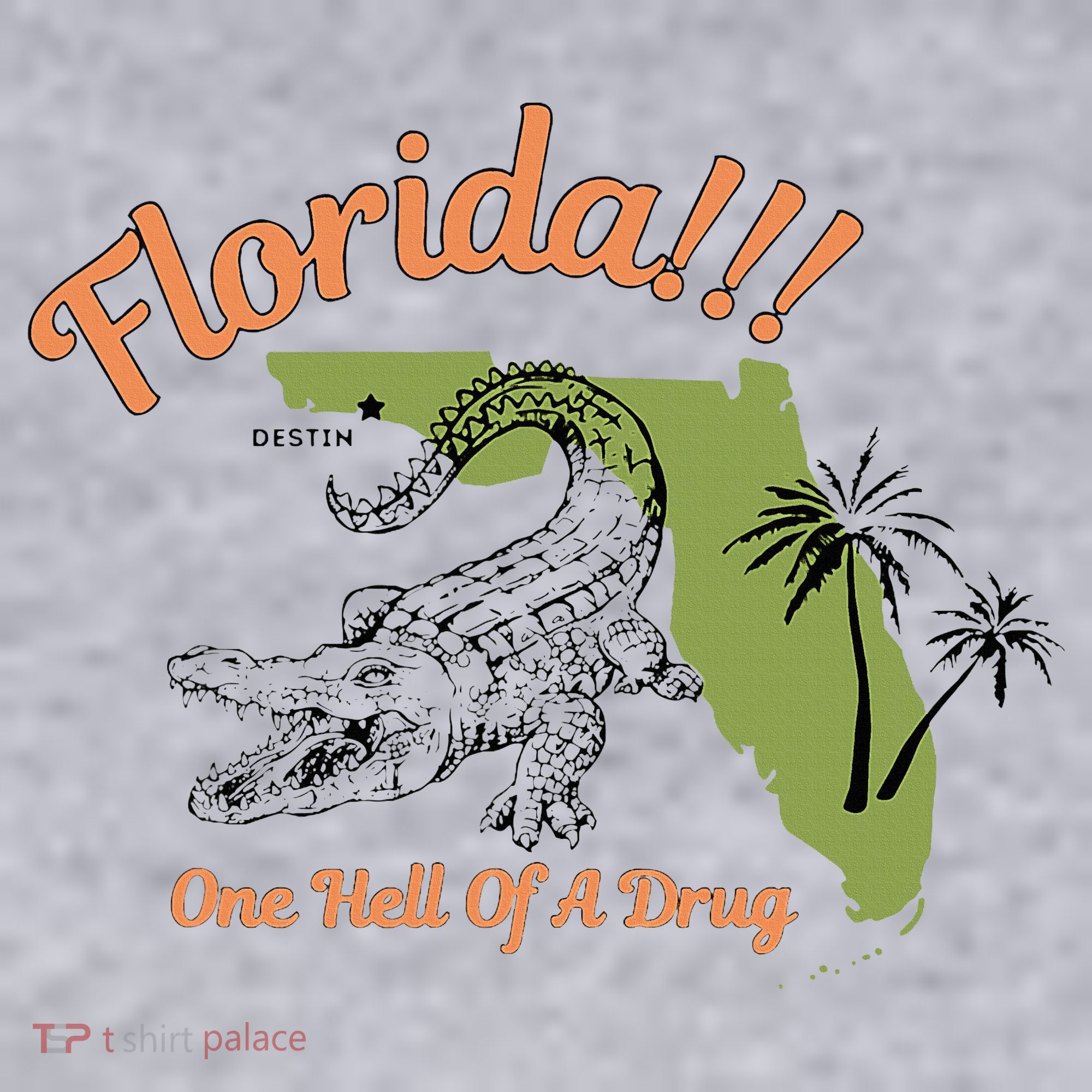 Florida One Hell Of A Drug Funny Summer Beach Women's Sweatshirt