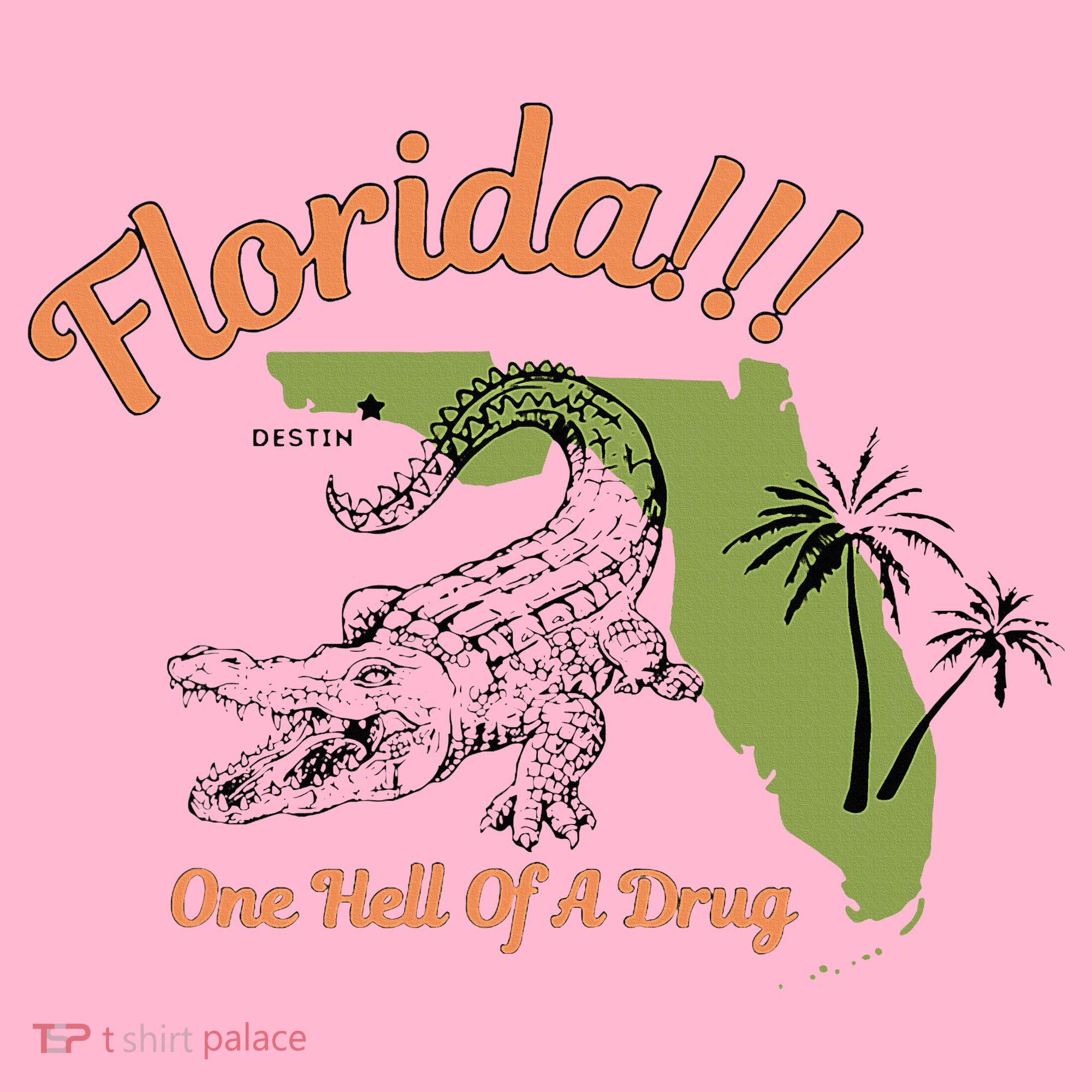 Florida One Hell Of A Drug Funny Summer Beach Coaster