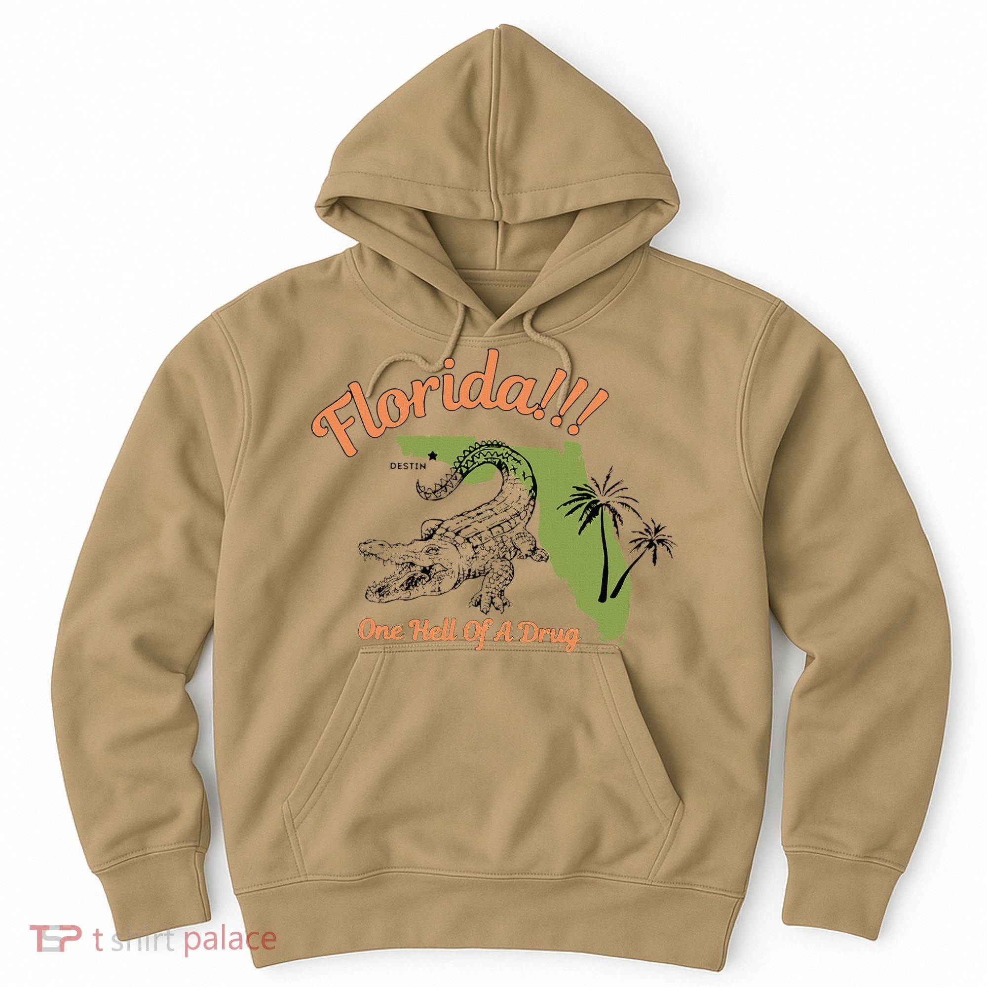 Florida One Hell Of A Drug Funny Summer Beach Hoodie