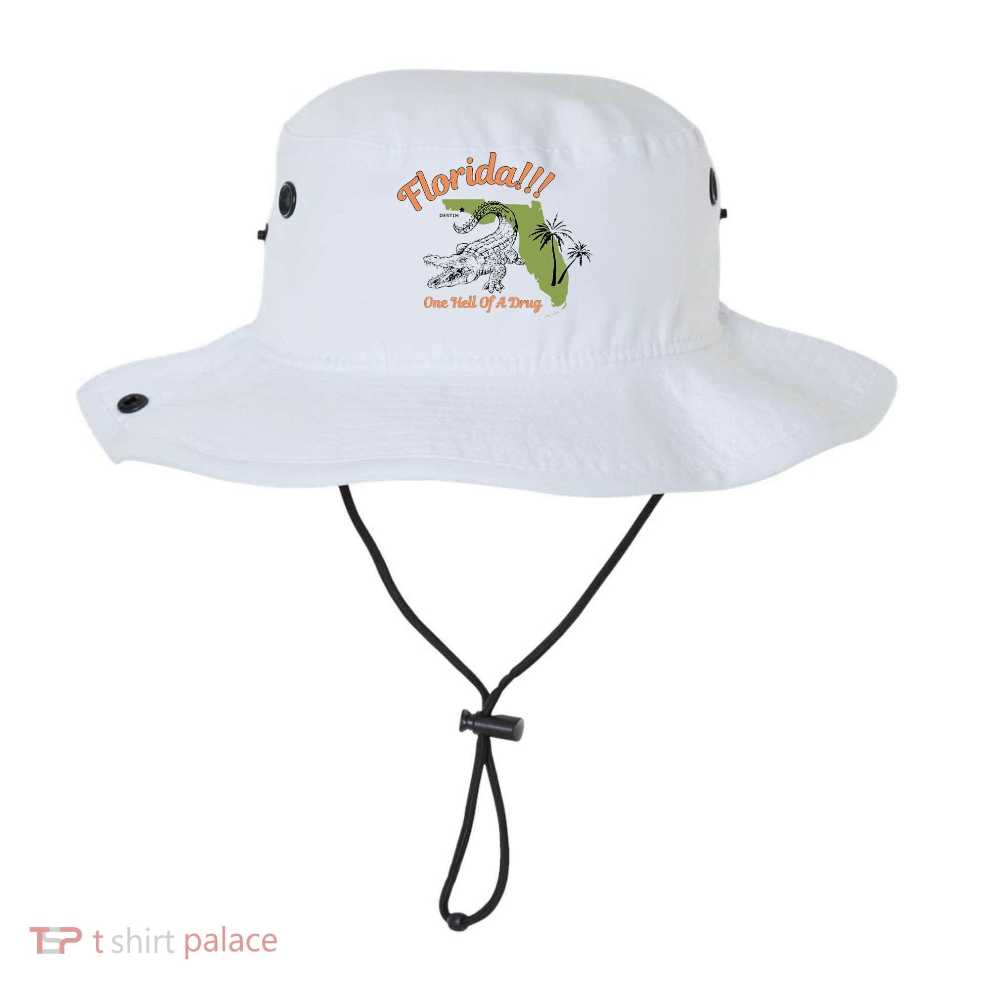 Florida One Hell Of A Drug Funny Summer Beach Bucket Hat