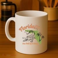 Florida One Hell Of A Drug Funny Summer Beach Coffee Mug thumb 4