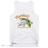 Florida One Hell Of A Drug Funny Summer Beach Tank Top thumb 0