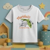 Florida One Hell Of A Drug Funny Summer Beach Toddler T-Shirt thumb 3