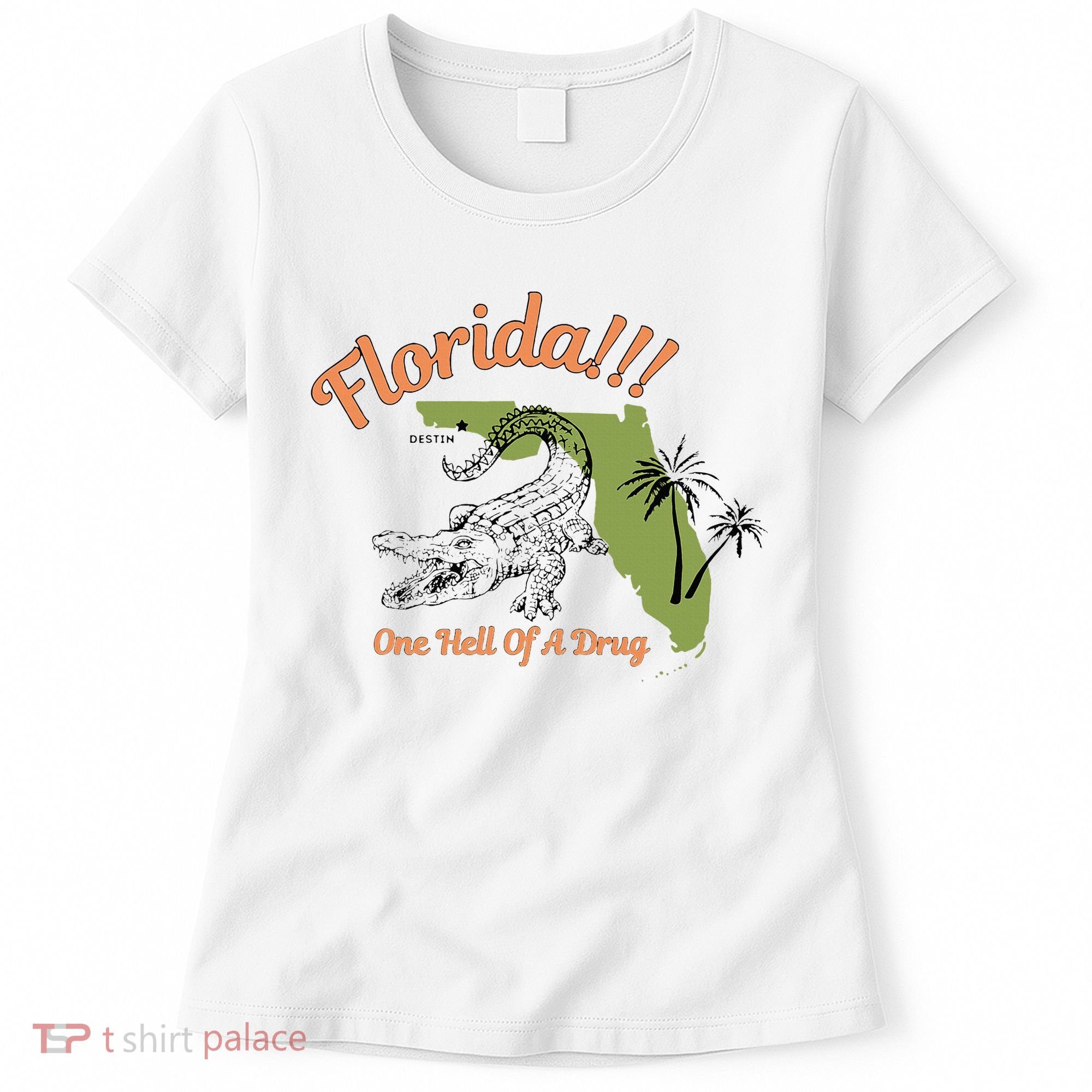 Florida One Hell Of A Drug Funny Summer Beach Women's T-Shirt