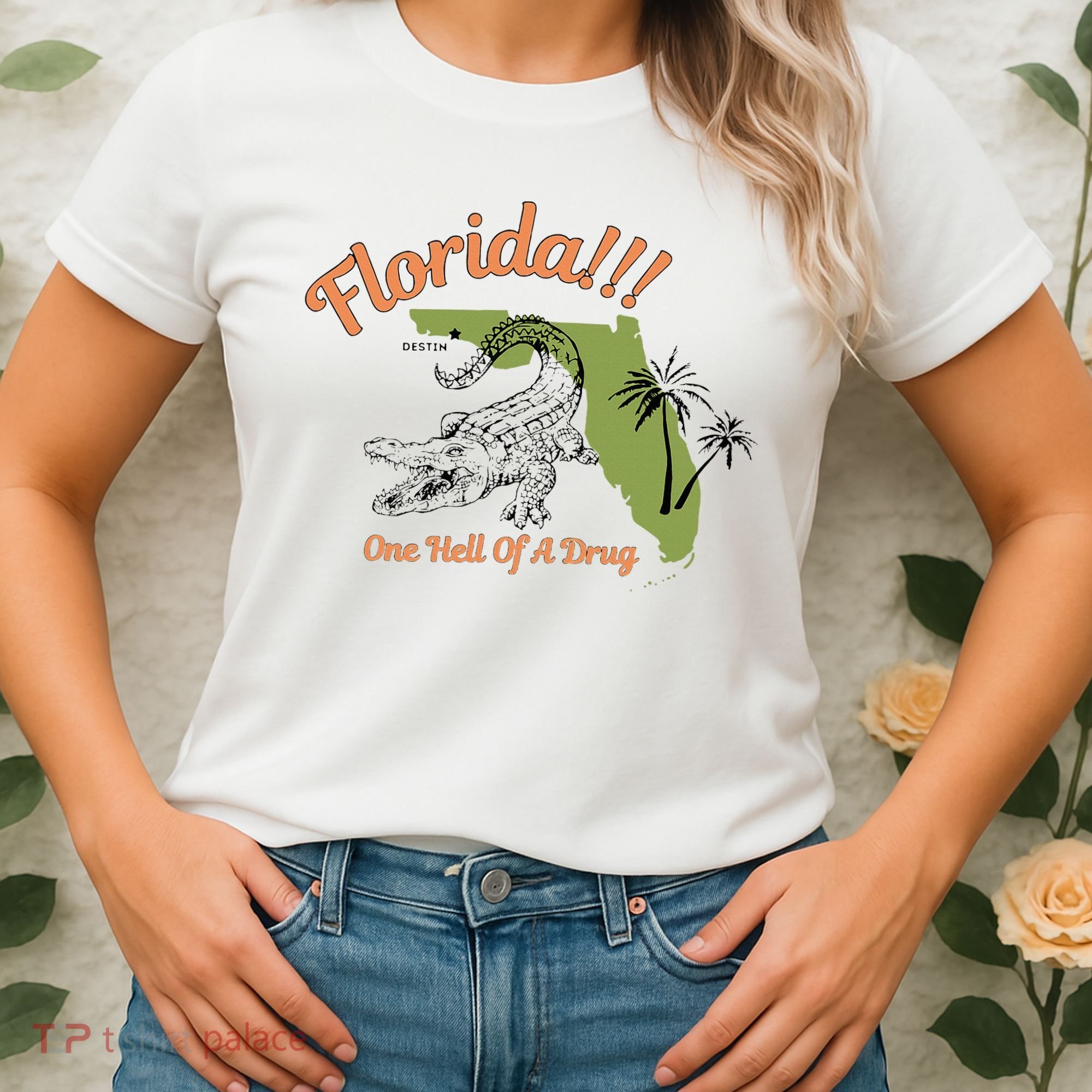 Florida One Hell Of A Drug Funny Summer Beach Women's T-Shirt