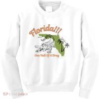 Florida One Hell Of A Drug Funny Summer Beach Kids Sweatshirt thumb 0