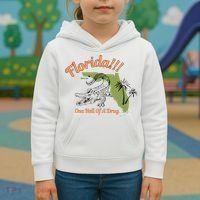 Florida One Hell Of A Drug Funny Summer Beach Kids Hoodie thumb 3