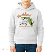 Florida One Hell Of A Drug Funny Summer Beach Kids Hoodie thumb 4
