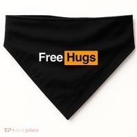 Funny Online Hugger's Delight USA-Made Doggie Bandana thumb 0