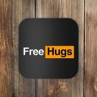 Funny Online Hugger's Delight Coaster thumb 0