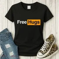 Funny Online Hugger's Delight Women's T-Shirt thumb 3
