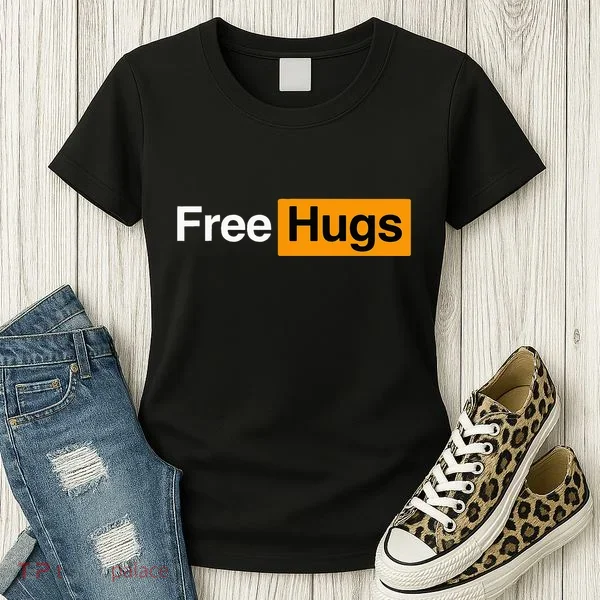 Funny Online Hugger's Delight Women's T-Shirt