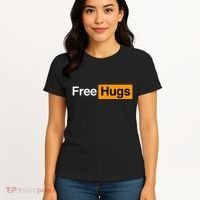 Funny Online Hugger's Delight Women's T-Shirt thumb 4