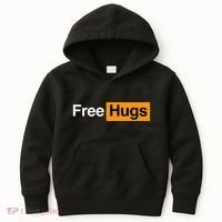 Funny Online Hugger's Delight Kids Hoodie thumb 0