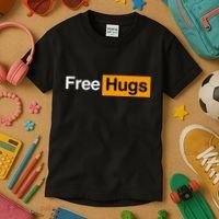 Funny Online Hugger's Delight Kids T-Shirt thumb 3