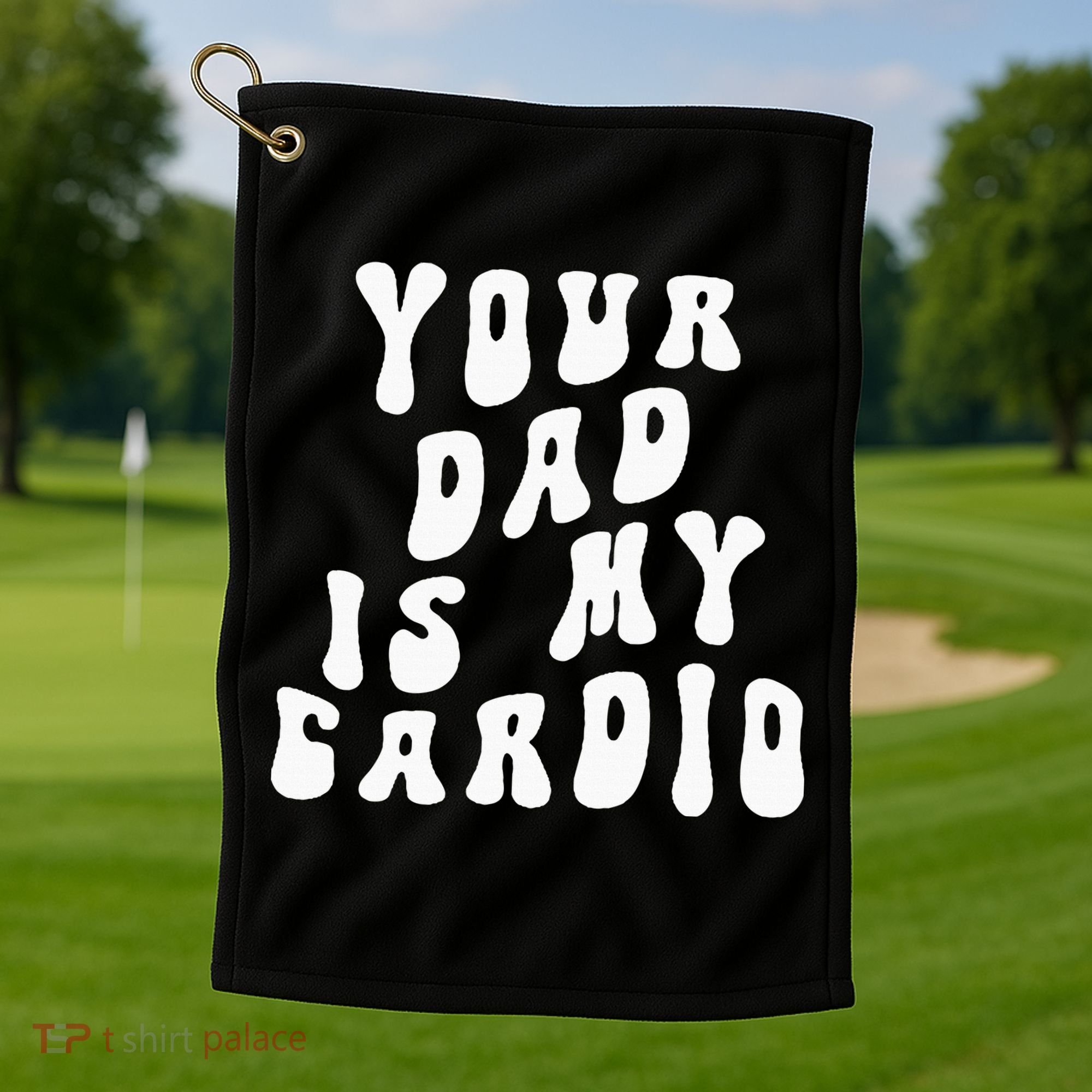 Funny Offensive Humor Golf Towel