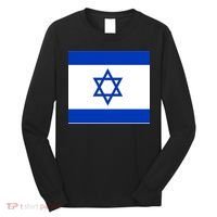 Flag of Israel Long Sleeve Shirt thumb 0