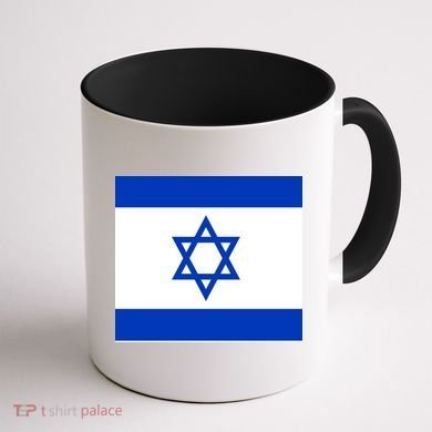 Flag of Israel Coffee Mug back