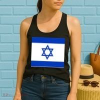 Flag of Israel Women's Tank Top thumb 2