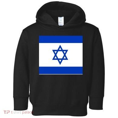 Flag of Israel Toddler Hoodie