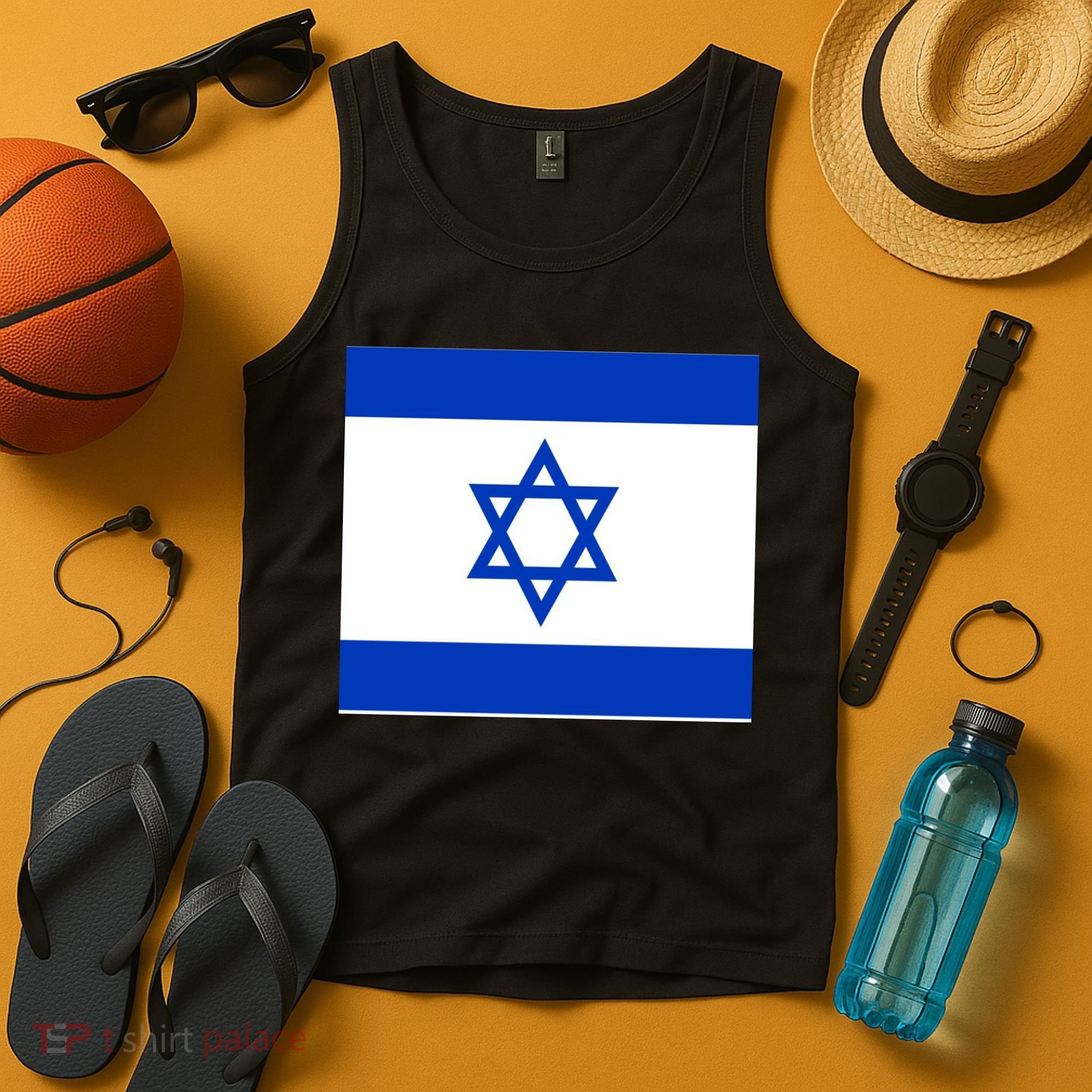 Flag of Israel Tank Top