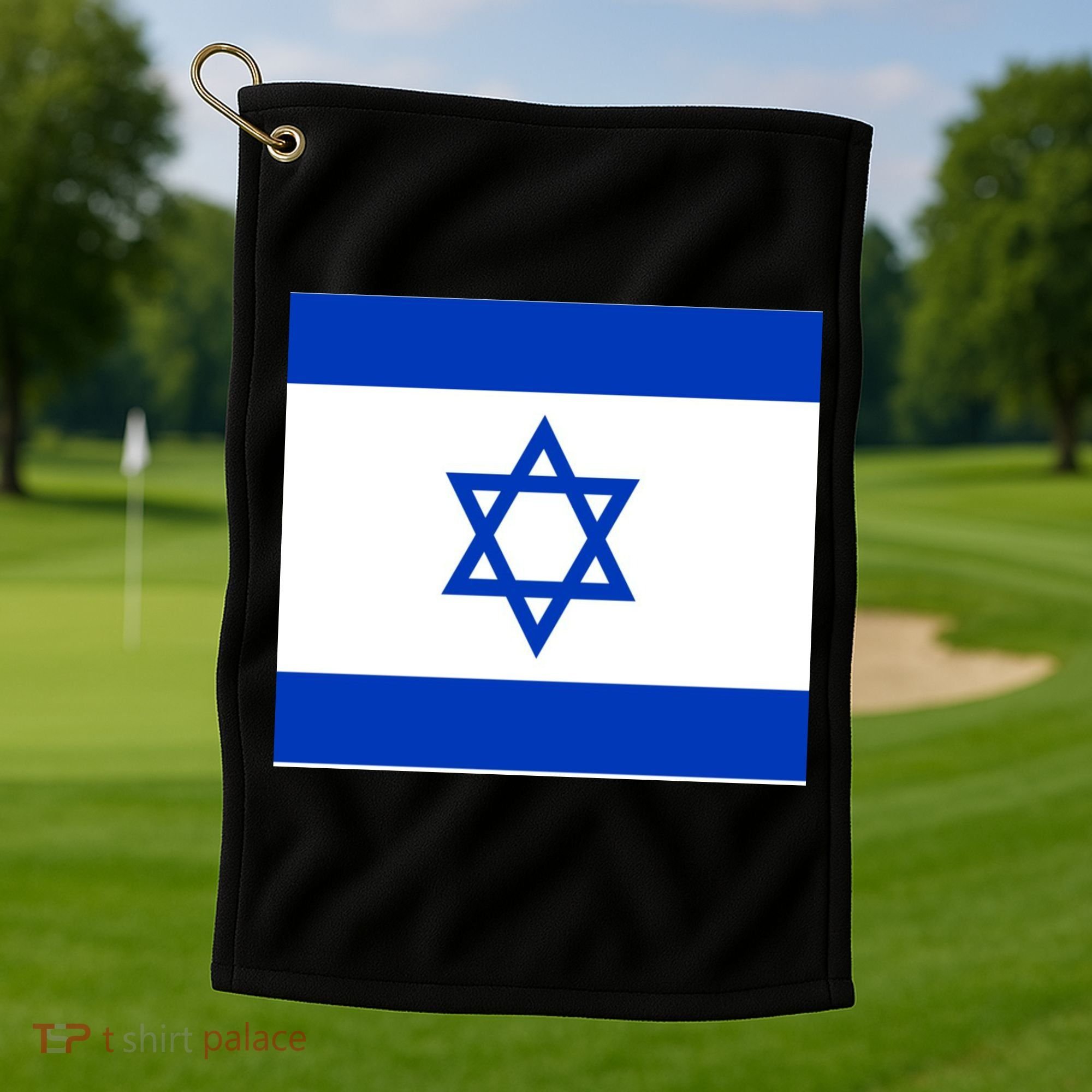 Flag of Israel Golf Towel