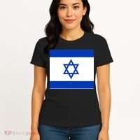 Flag of Israel Women's T-Shirt thumb 4