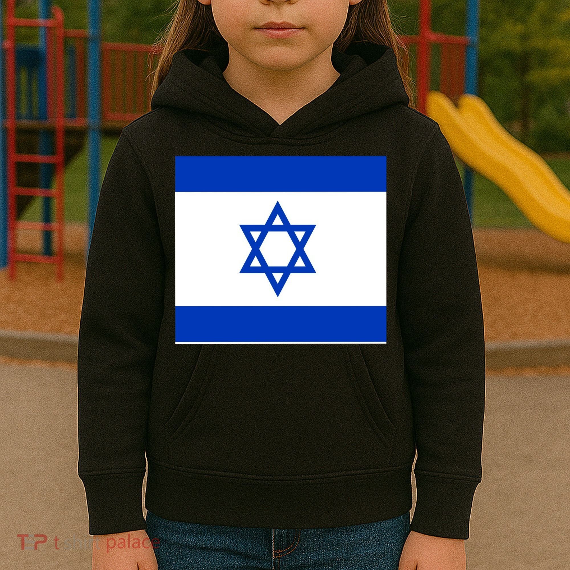 Flag of Israel Kids Hoodie