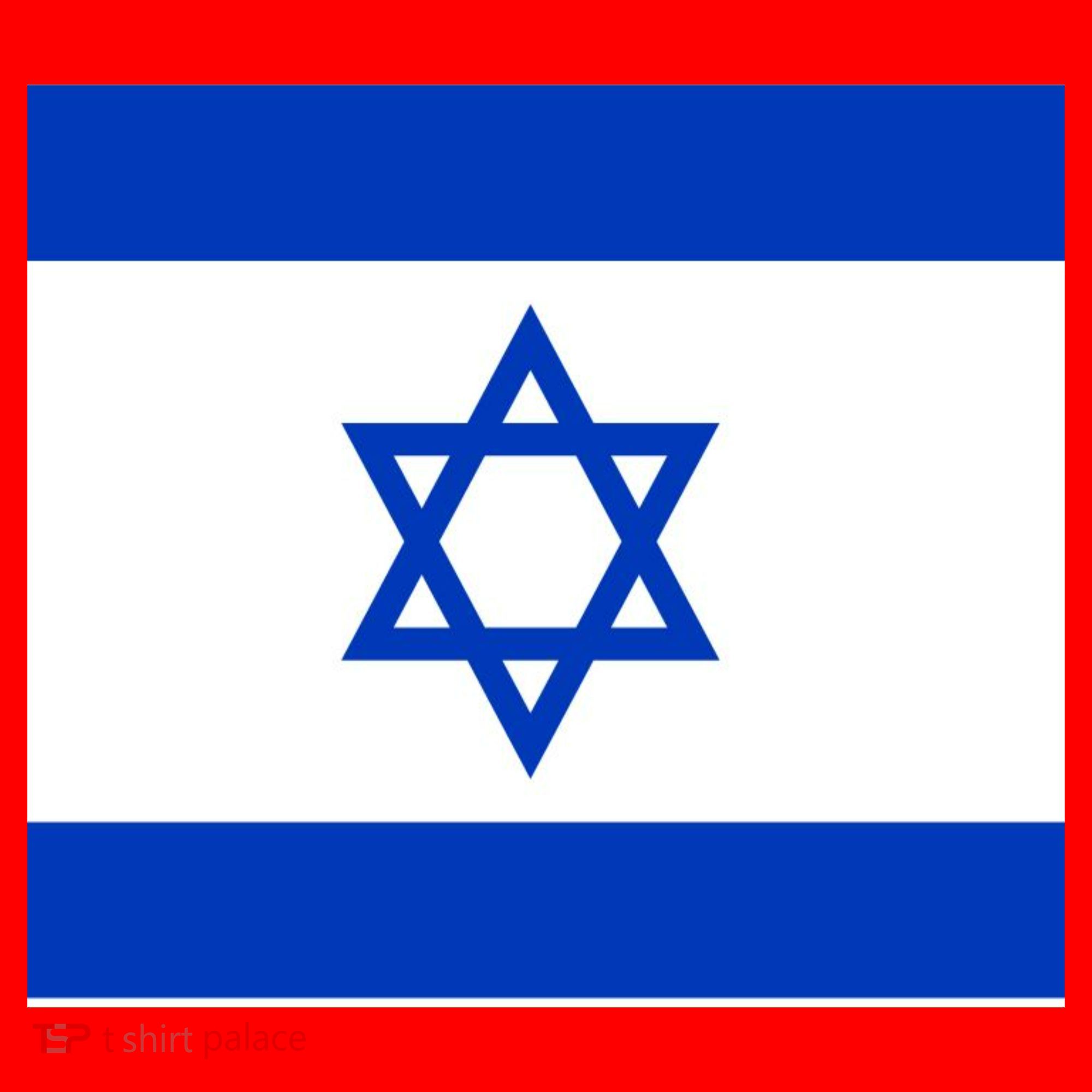 Flag of Israel Santa Hat