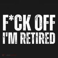 Fuck Off IM Retired Backpack thumb 2