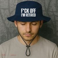Fuck Off IM Retired Bucket Hat thumb 2