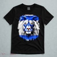 Flag of Israel lion Jewish Israel Flag T-Shirt thumb 5