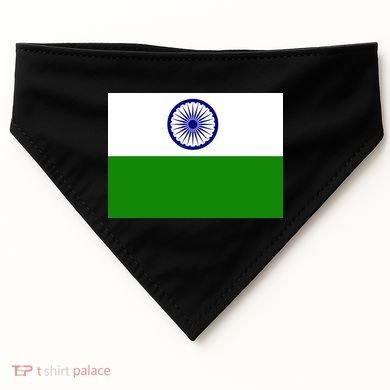 Flag of India USA-Made Doggie Bandana