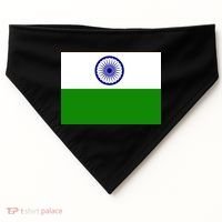 Flag of India USA-Made Doggie Bandana thumb 0