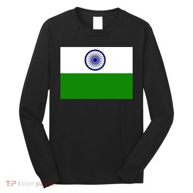 Flag of India Long Sleeve Shirt