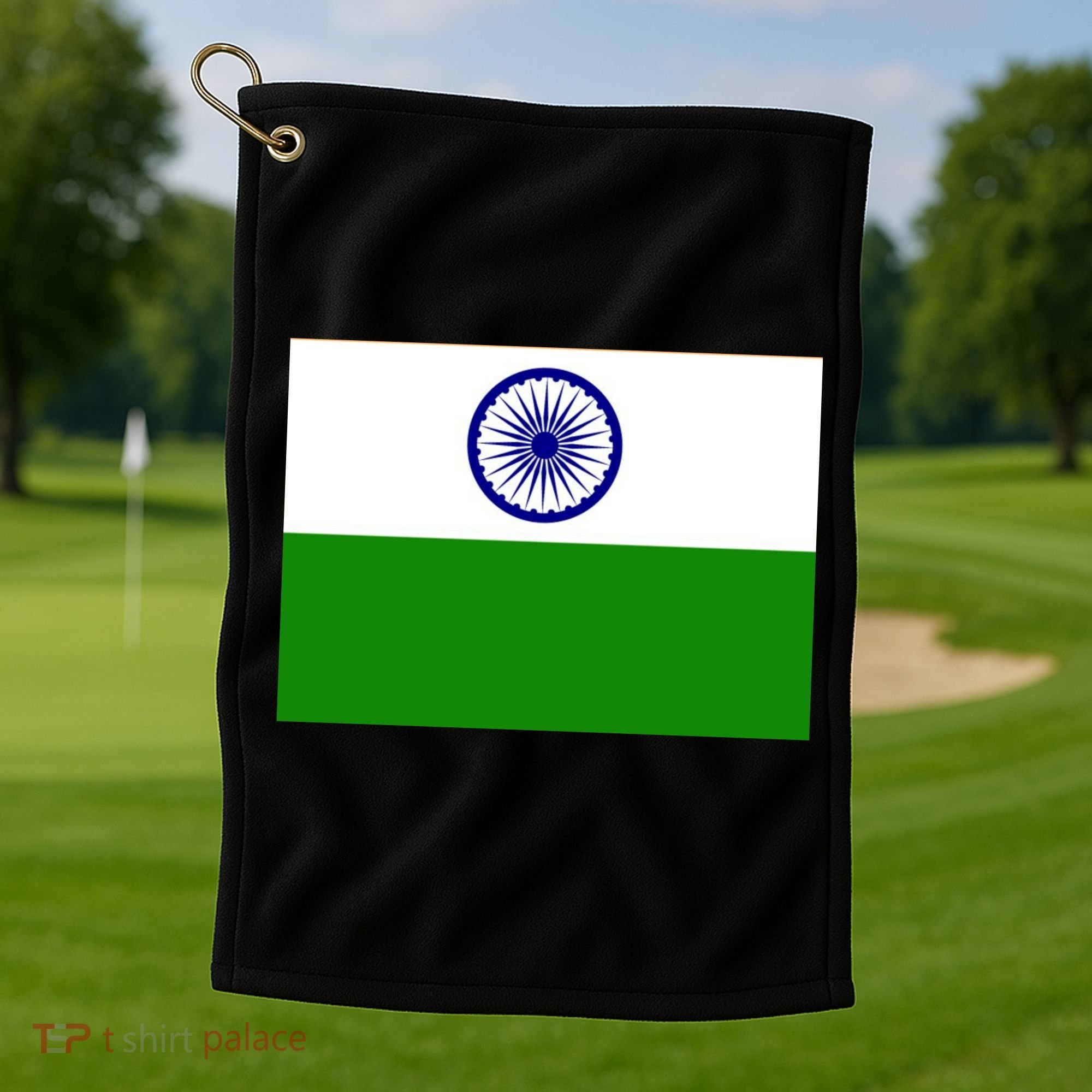 Flag of India Golf Towel