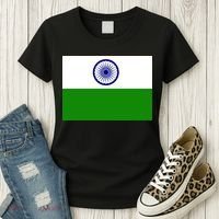 Flag of India Women's T-Shirt thumb 3