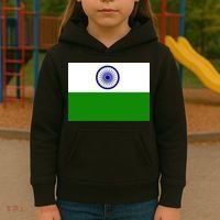 Flag of India Kids Hoodie thumb 3
