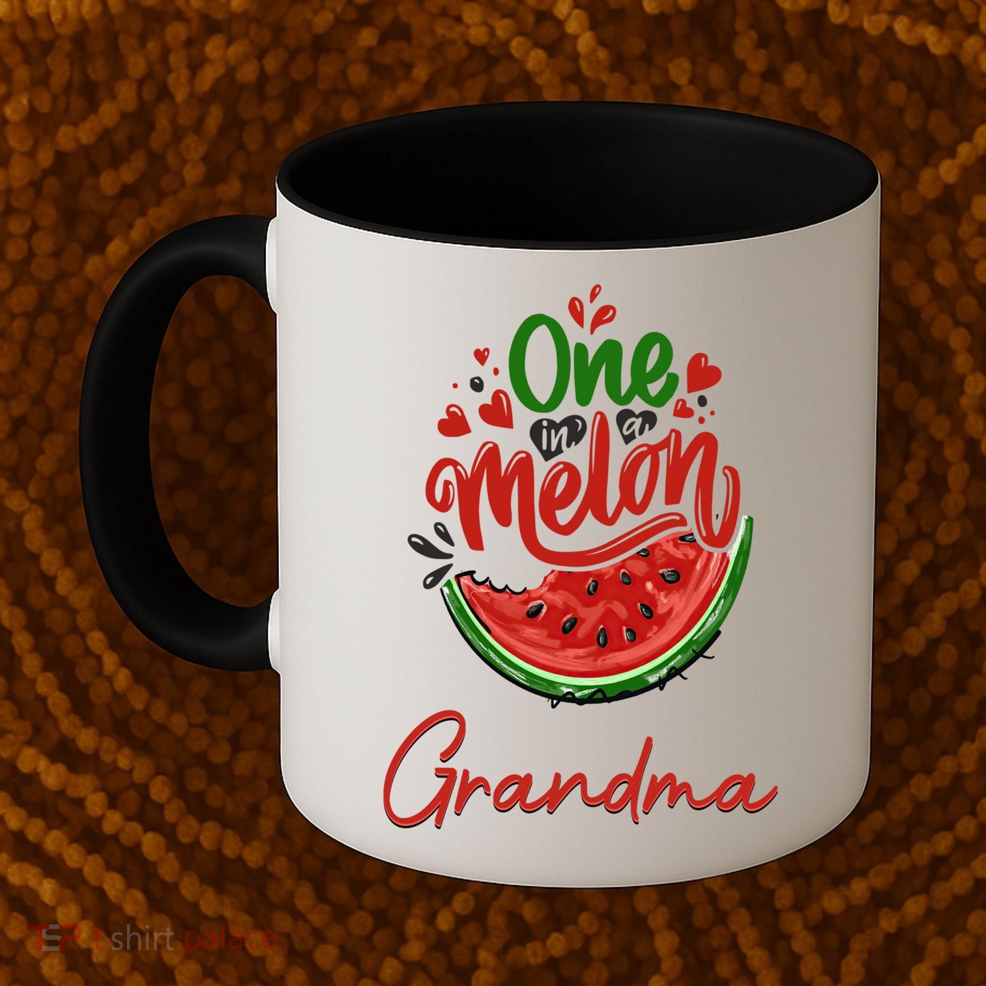 Funny One In A Melon Grandma Matching Group Funny Gift Coffee Mug