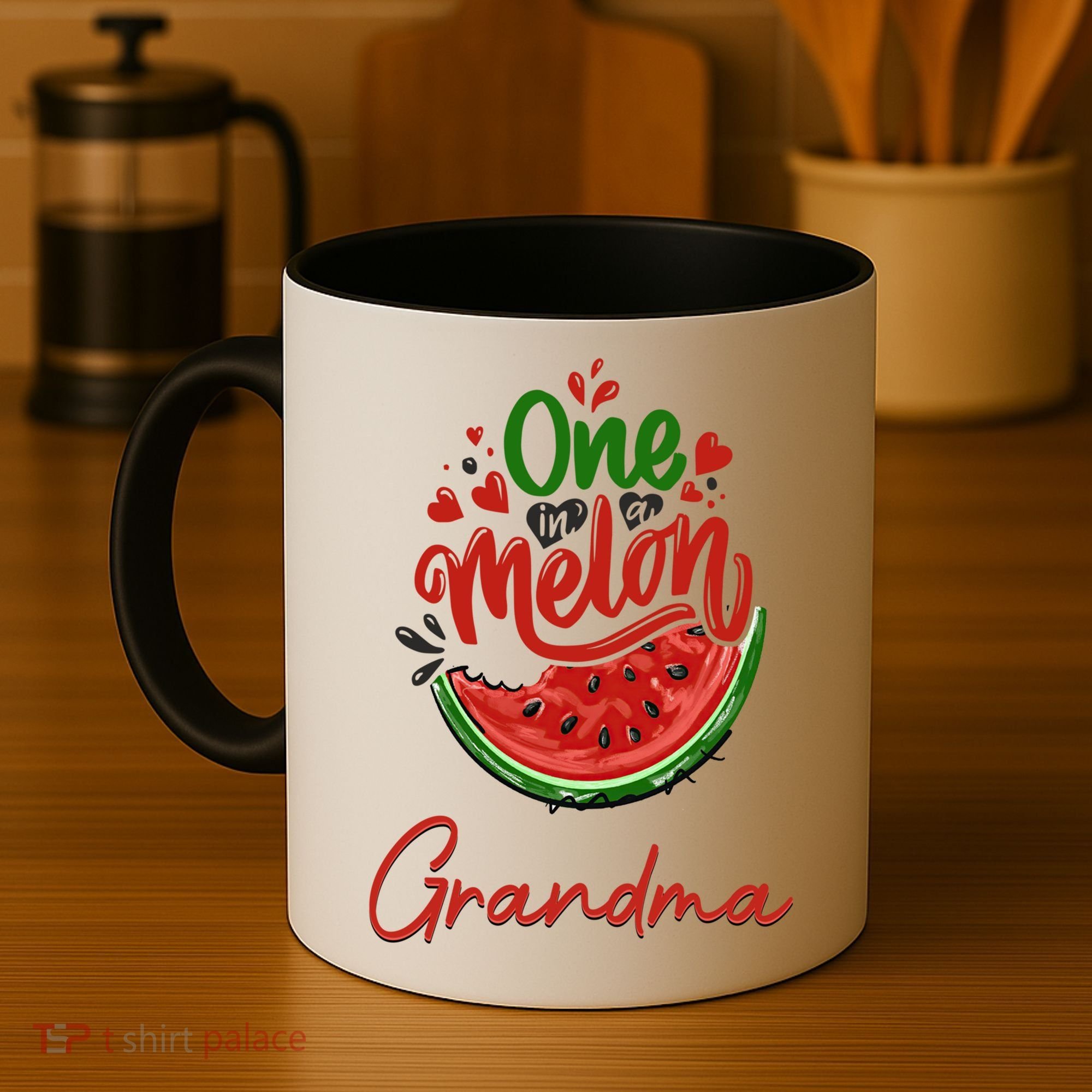 Funny One In A Melon Grandma Matching Group Funny Gift Coffee Mug