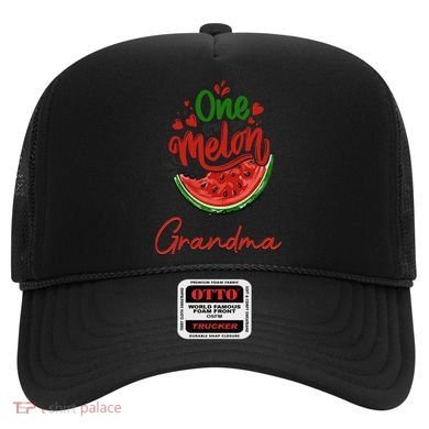 Funny One In A Melon Grandma Matching Group Funny Gift Hat