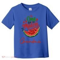 Funny One In A Melon Grandma Matching Group Funny Gift Toddler T-Shirt thumb 0